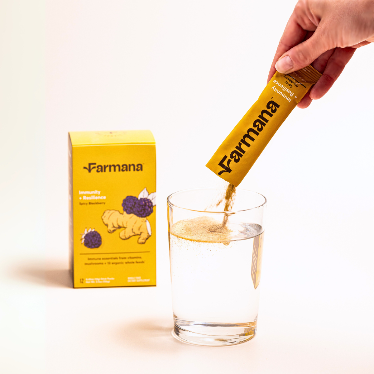 Farmana Immunity + Resilience, Immune Support Drink Mix