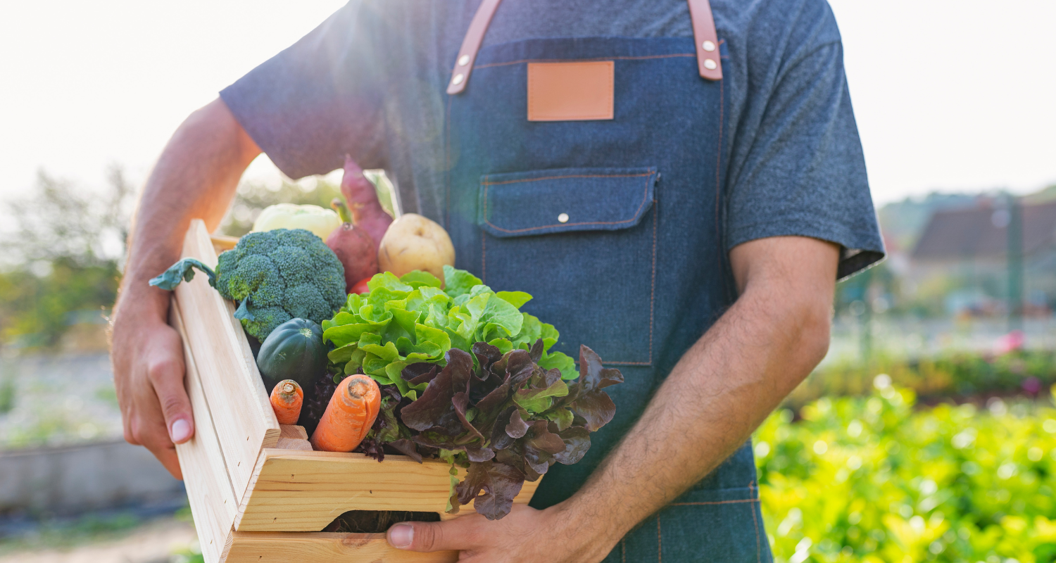 Organic farmer