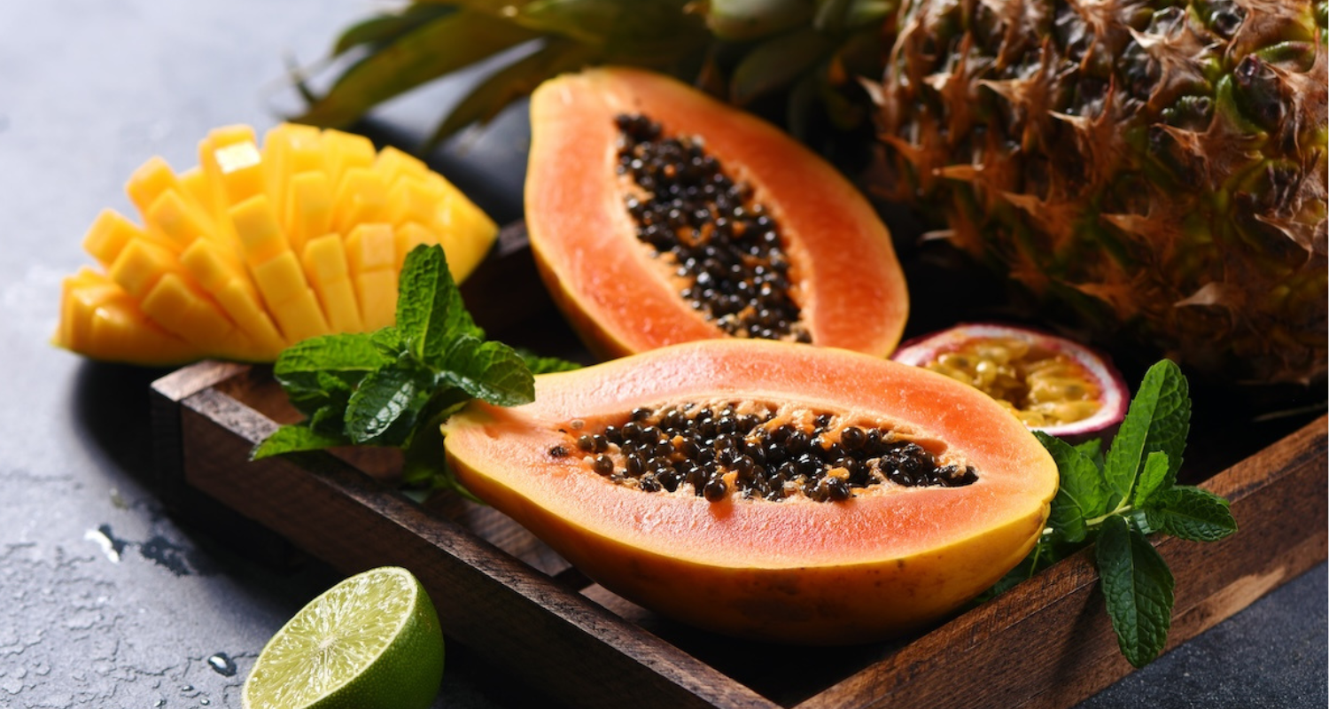 pineapple papaya