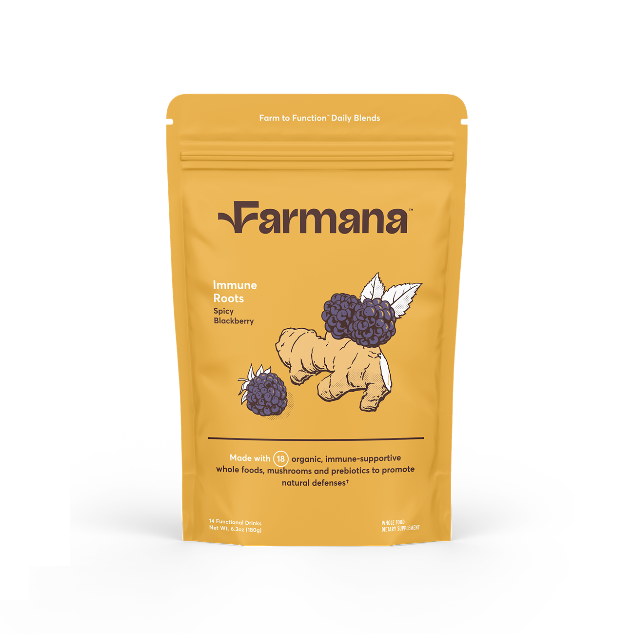 Farmana Immune Roots front of package